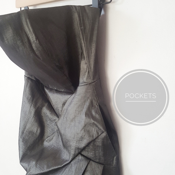 BEAUTIFUL SILVER DRESS - Picture 7 of 8